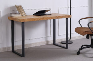 MESA ESTUDIO NATURAL 120 x 60 CM ROBLE NORDISH / NEGRO.