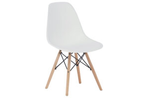SILLA COMEDOR PATA NÓRDICA MODELO PARÍS BLANCO. Pak de 4