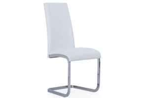 SILLA COMEDOR SMILE SÍMIL PIEL BLANCO Pak de 4