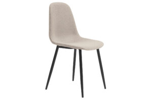 SILLA COMEDOR HALL TEJIDO BEIGE. Pak de 4