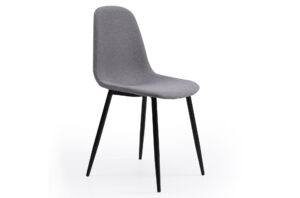SILLA COMEDOR HALL TEJIDO TEX GRIS. Pak de 4