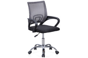 SILLA DE OFICINA GIRATORIA MODELO VITA NEGRO / GRIS