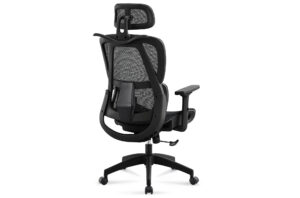 SILLON GIRATORIO ERGO RED TRANSPIRABLE NEGRO / ESTRUCTURA NEGRA