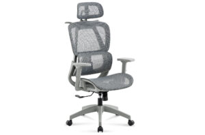 SILLON GIRATORIO ERGO RED TRANSPIRABLE GRIS / ESTRUCTURA GRIS
