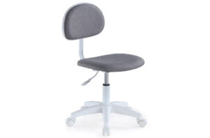 SILLA GIRATORIA DE ESCRITORIO JUVENIL  LUCKY GRIS  / BLANCO.