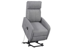SILLON RELAX ELEVADOR LIFE TEJIDO GRIS.