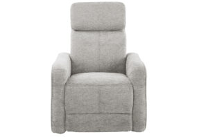 SILLON RELAX GIRATORIO PILOT TEJIDO GRIS