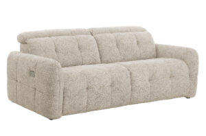 SOFA 3 PLAZAS 2 RELAX GUSTAF TEJIDO BEIGE