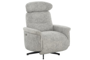 SILLON RELAX ELÉCTRICO VALTER TEJIDO GRIS