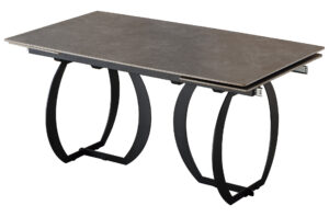 MESA COMEDOR EXTENSIBLE 160 - 240 CM VENEZIA GRES GRIS.