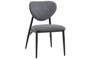 SILLA COMEDOR MOON TEJIDO GRIS pak de 4 sillas