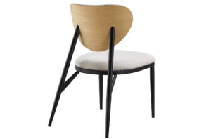 SILLA COMEDOR MOON TEJIDO BEIGE pak de 4 sillas