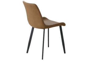 SILLA LIS CUIR MARRON pak de 2 sillas