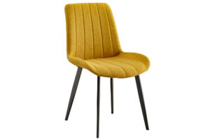 SILLA COMEDOR SOPHIE TEJIDO MOSTAZA pak de 4 sillas