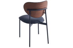 SILLA COMEDOR EVA SIMIL PIEL NEGRO pak de 2 sillas