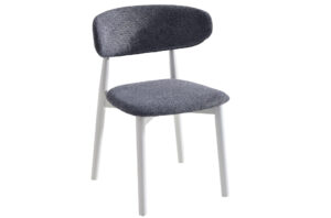SILLA COMEDOR VERA GRIS / BLANCO Pak de 2 sillas