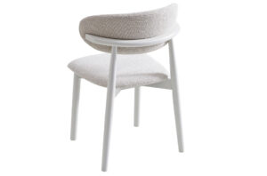 SILLA COMEDOR VERA BEIGE BLANCO Pak de 2 sillas