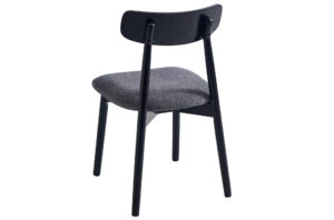 SILLA COMEDOR SHIA GRIS / NEGRO pak de 2 sillas