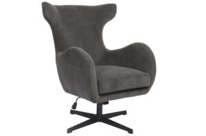 BUTACA GIRATORIA Y REGULABLE EN ALTURA MUNICH GRIS