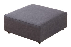 PUFF 90 X 90 CM SOFÁ MODULAR MOU TEJIDO GRIS
