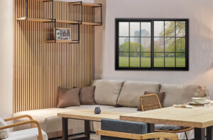 PANEL ACUSTICO PET ACUSTIC SOUND NORDISH / NEGRO 60 x 120 CM. Pak de 2