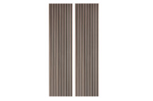 PANEL ACUSTICO PET ACUSTIC SOUND HONEY / NEGRO 60 x 240 CM. Pak de 2