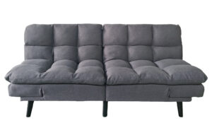 SOFA CAMA CUSHION 108 x 183 CM TEJIDO GRIS