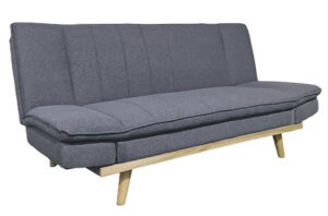 SOFA CAMA LOUNGE XL  114 x 189 CM TEJIDO GRIS